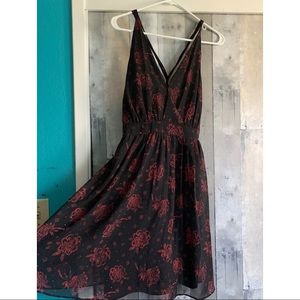 BONGO Fancy Floral Dress